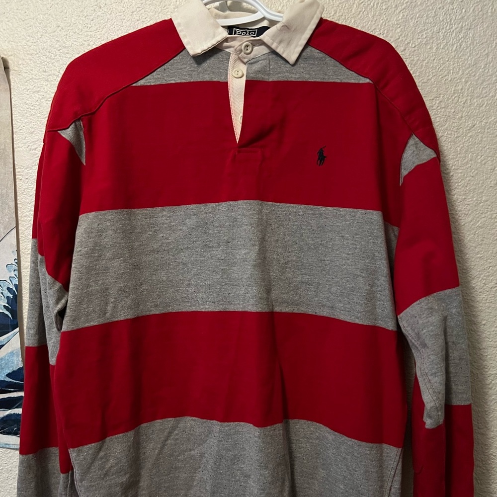 Polo Ralph Lauren rugby jersey size large perfect condition